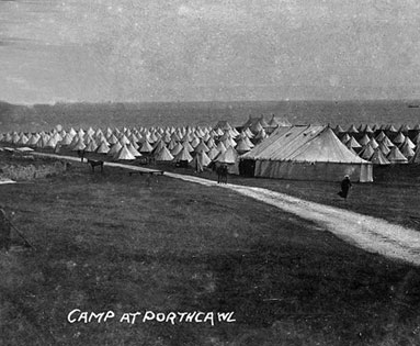 Pre-War Tented camp at Porthcawl