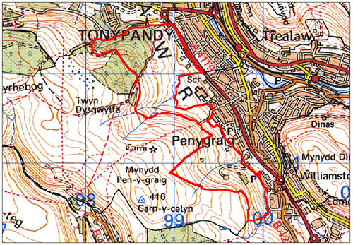 HLCA 031 Rhondda Uplands (Mynydd Ton- Mynydd Penygraig):