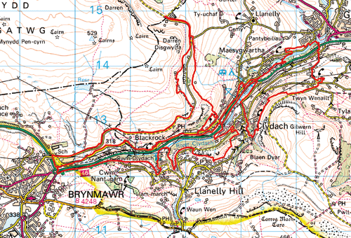 HLCA 004a Cwm Clydach Transport Corridor and HLCA 004b	Darren-Ddu/Blackrock Transport Corridor:  Coridor Trafnidiaeth Cwm Clydach a Coridor Trafnidiaeth Darren-Ddu