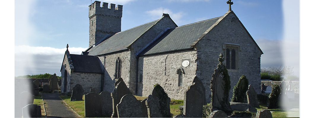 An image of Pennard church on the Gower